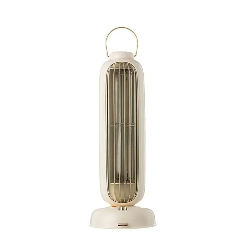 ABGG-USB Tower Fan 3600Mah Battery Rechargeable Aromatherapy Leafless Tower Fan Portable Desktop Air Cooler For Home Study