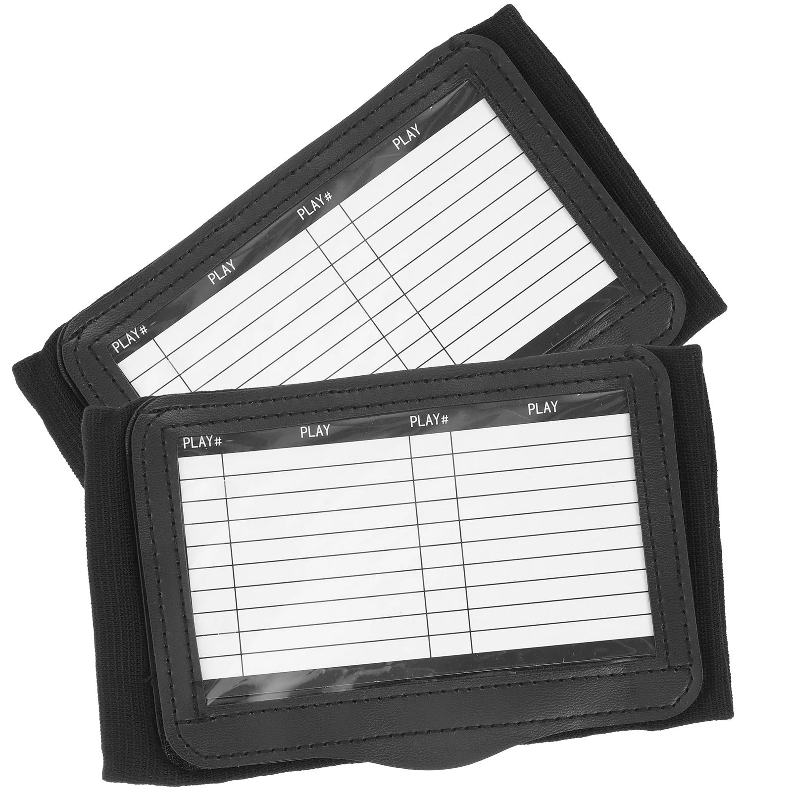 

2 Pcs Board Wristband Small Basketball Training Equipment Reusable Football Soccer Practice Play Sheet