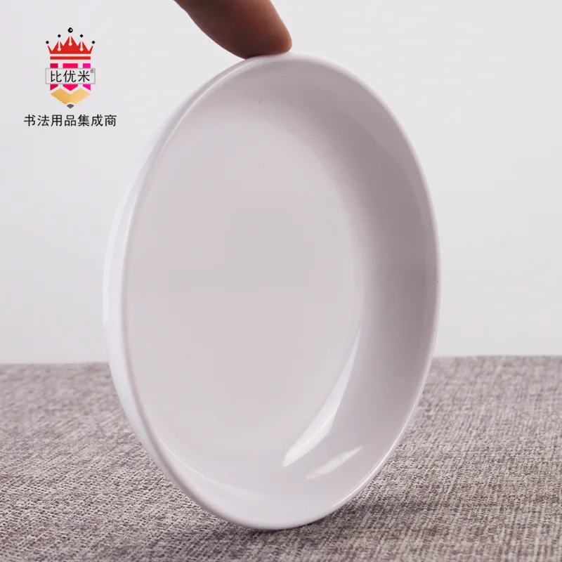 Watercolor Mixing Palette Tray Premium Porcelain Color Mixing Plate for Artists Students Beginners Easy Clean Painting