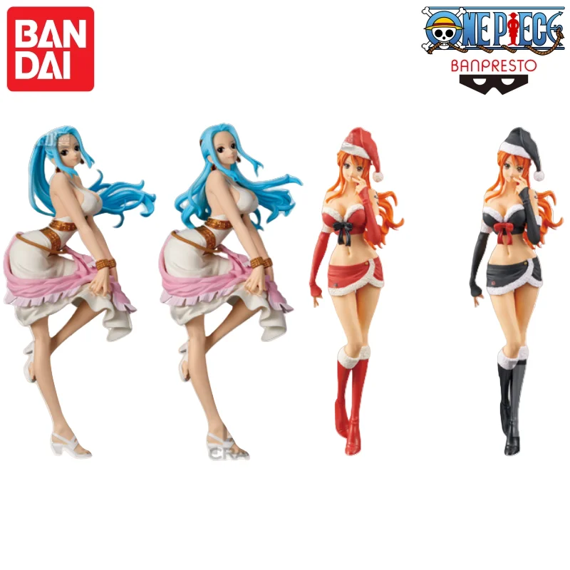 

In Stock Bandai Banpresto Original One Piece Glitter Glamours Nefertari Vivi Nami Model Doll Brand New Boxed Action Figure