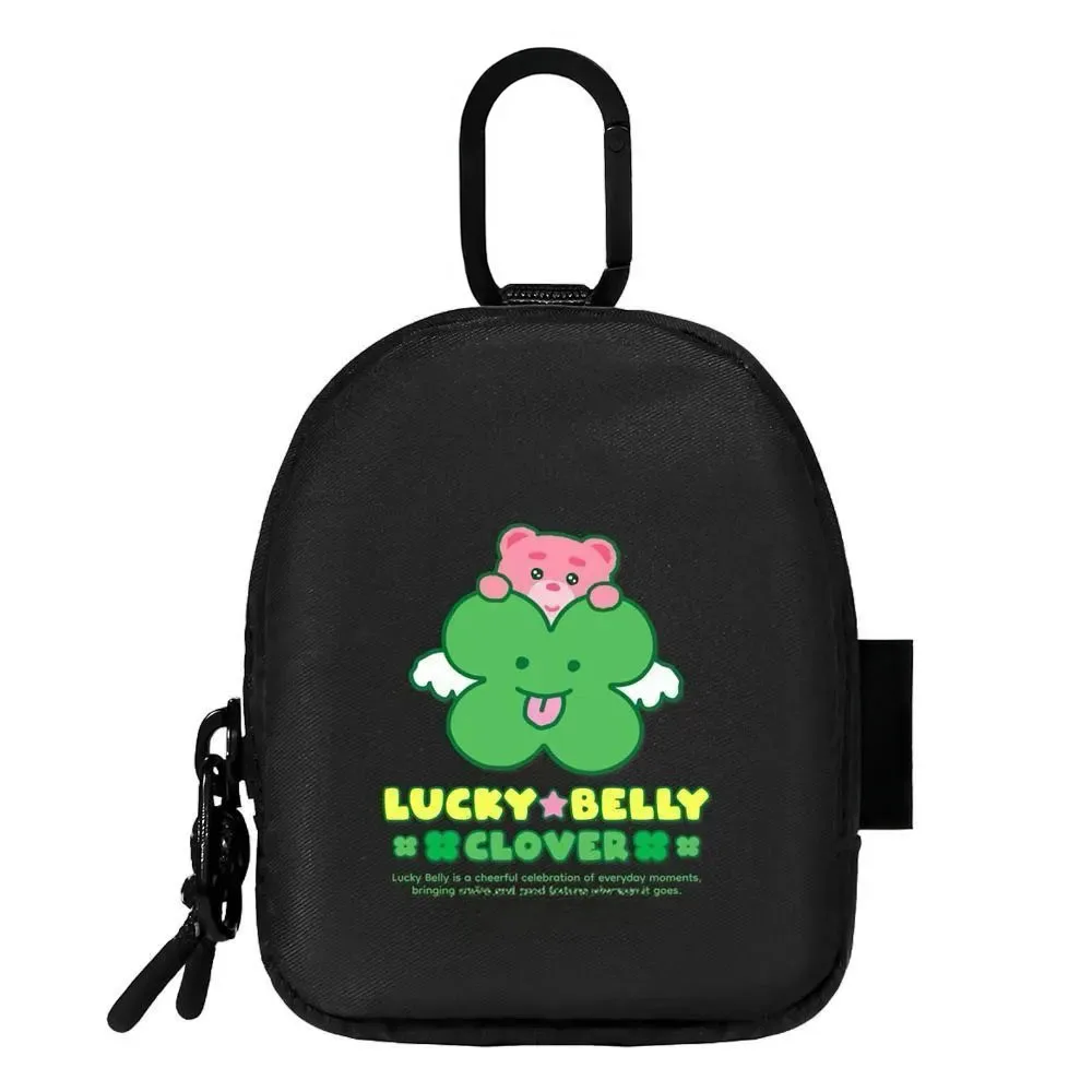 حقيبة تخزين صغيرة بسحاب إبداعي حافظة واقية لأجهزة AirPods Pro2 Pro 4 3 غطاء صندوق شحن لسماعات الأذن مع خطاف