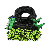 50M-5M DIY Drip Irrigation System Automatic Watering Garden Hose Micro Drip Watering Kits with Adjustable Drippers