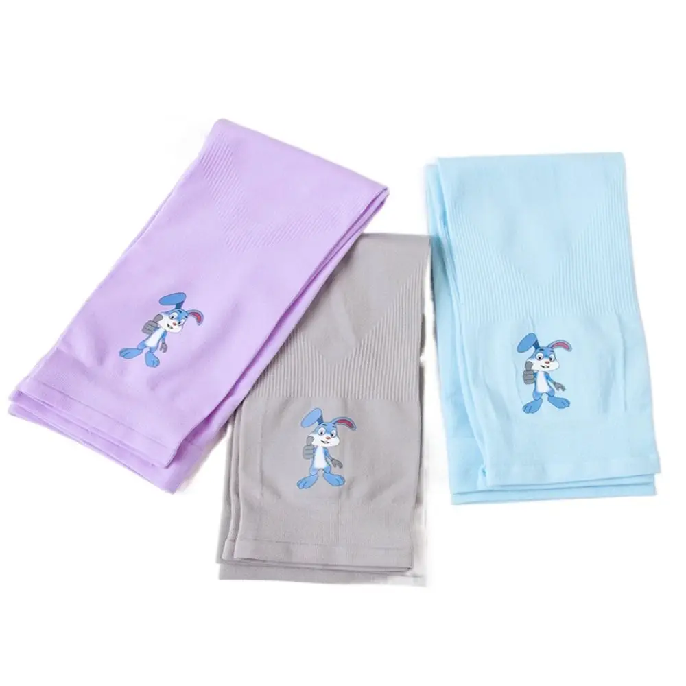 Arm Warmers Cartoon Rabbit Ice Silk Clothing Accessories INS Arm Sleeve Sun Protection Sleeve Long Arm Gloves Printing Sleeve