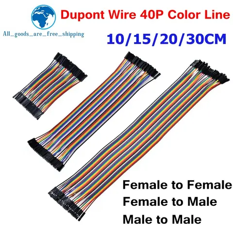 Dupont Jumper Wires for Arduino TZT