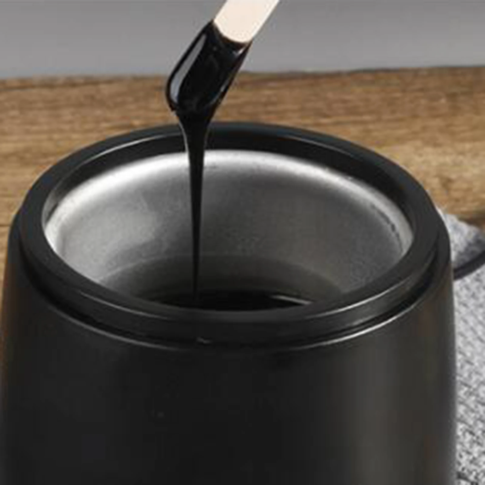 Chauffe-cheveux électrique pour épilation professionnelle, pot de fusion, épilation Linge, rose, rouge