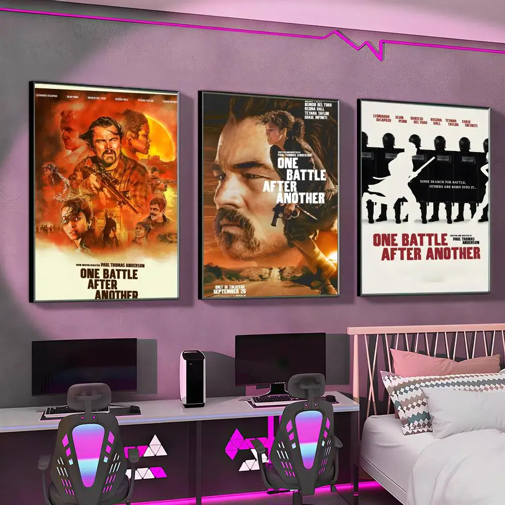One Battle A-After Anothers Poster Versatile HD Waterproof Wall Art Self-Adhesive Decor for Any Space Ideal Gift