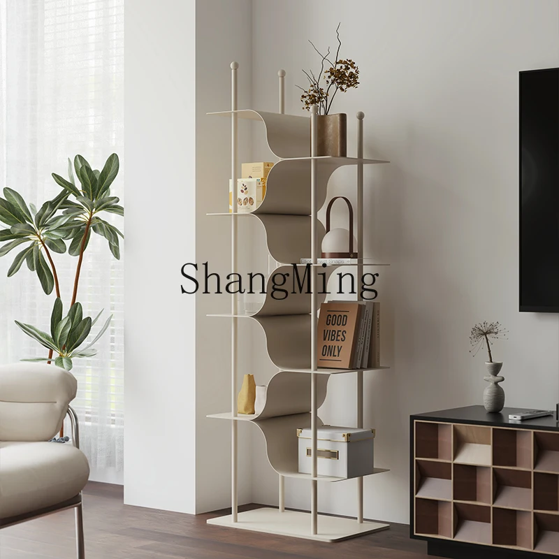 

CL living room bookshelf floor shelf bedroom multi-layer storage rack wall baffle display display rack household dining side