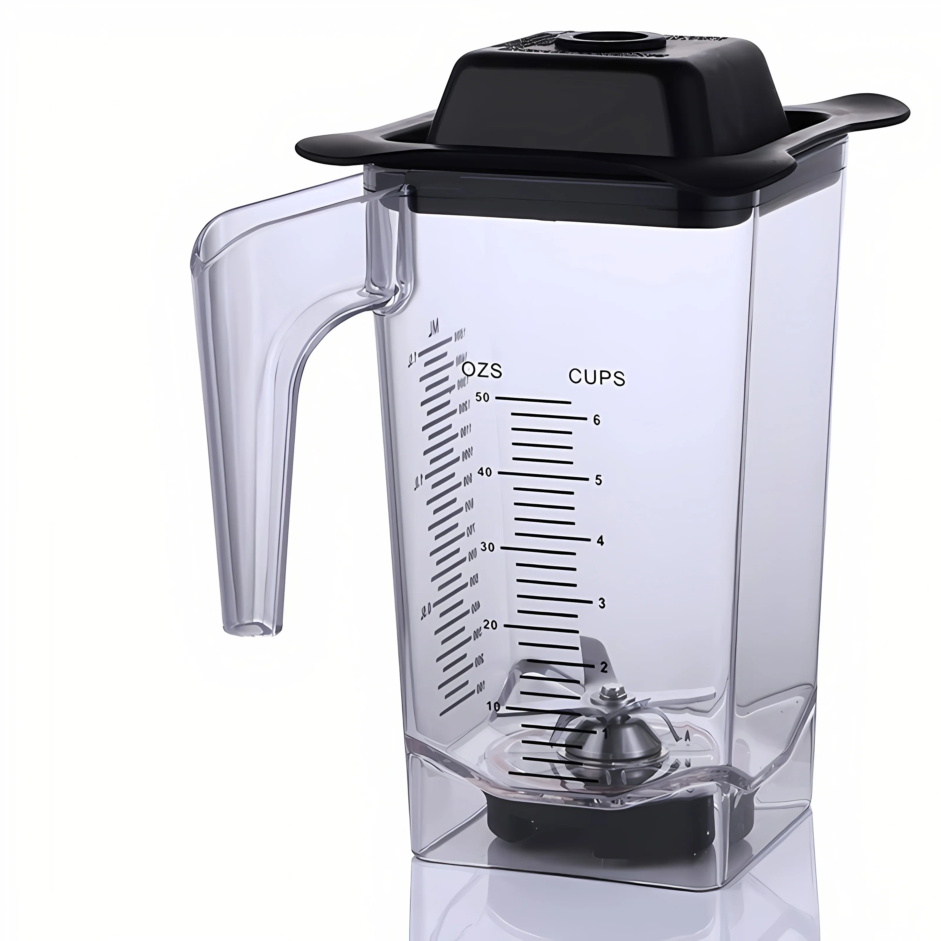 Vaso de licuadora de 1.5L para JTC TM-800A TM800AQ, repuesto para licuadora de batidos, accesorios para licuadora