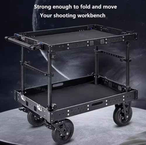 bilate Film and television director Cart Professional monitor car for crew Multi-function mobile cart load 300kg