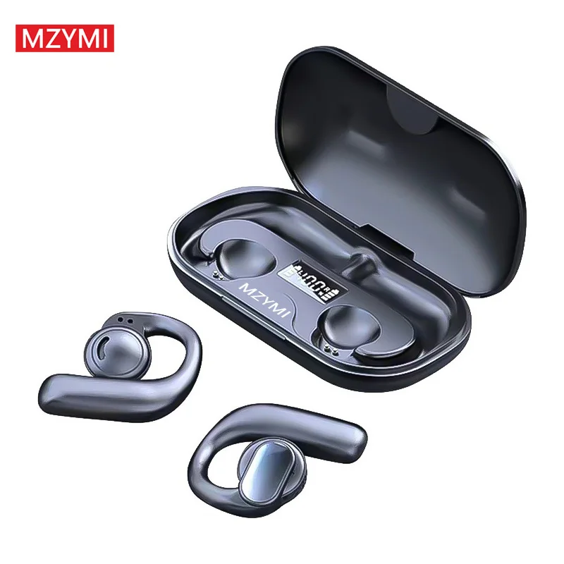 

MZYMI Wireless Earphones S901 Bluetooth Headphones EarHook TWS 9D Stereo Sound In-Ear Earbuds With Microphone Sports Headset