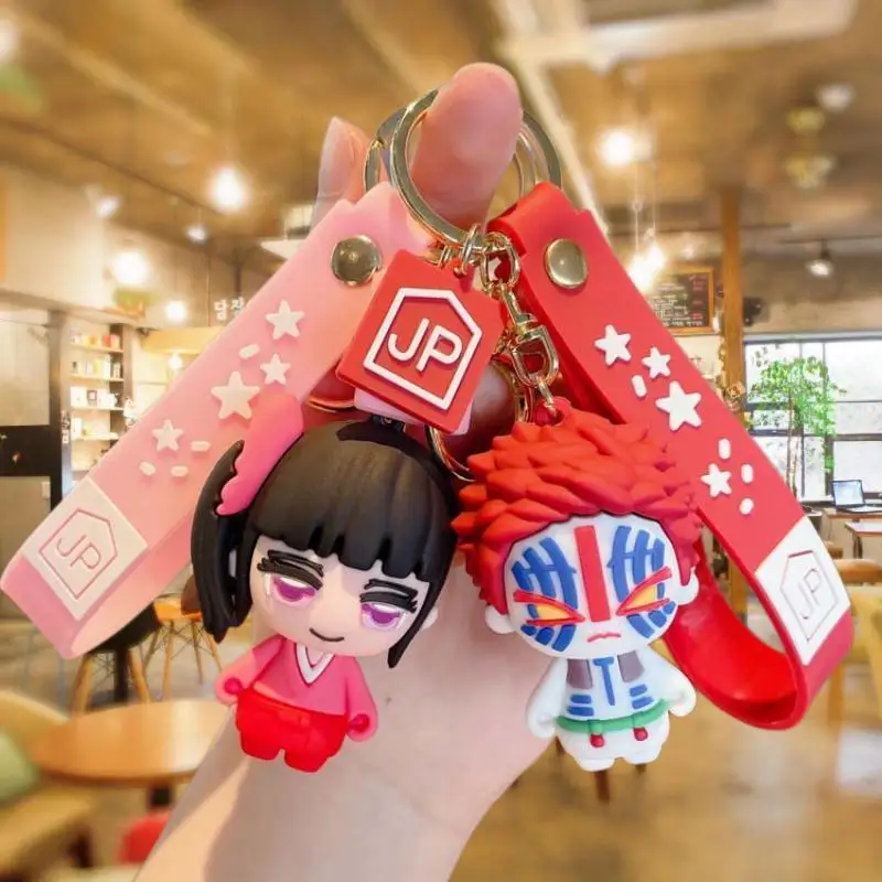 พวงกุญแจรูปดาบ คามาโดะ ทันจิโร่ จากอนิเมะดาบพิฆาตอสูร ของขวัญวันเกิด สำหรับกระเป๋าเป้ รถยนต์