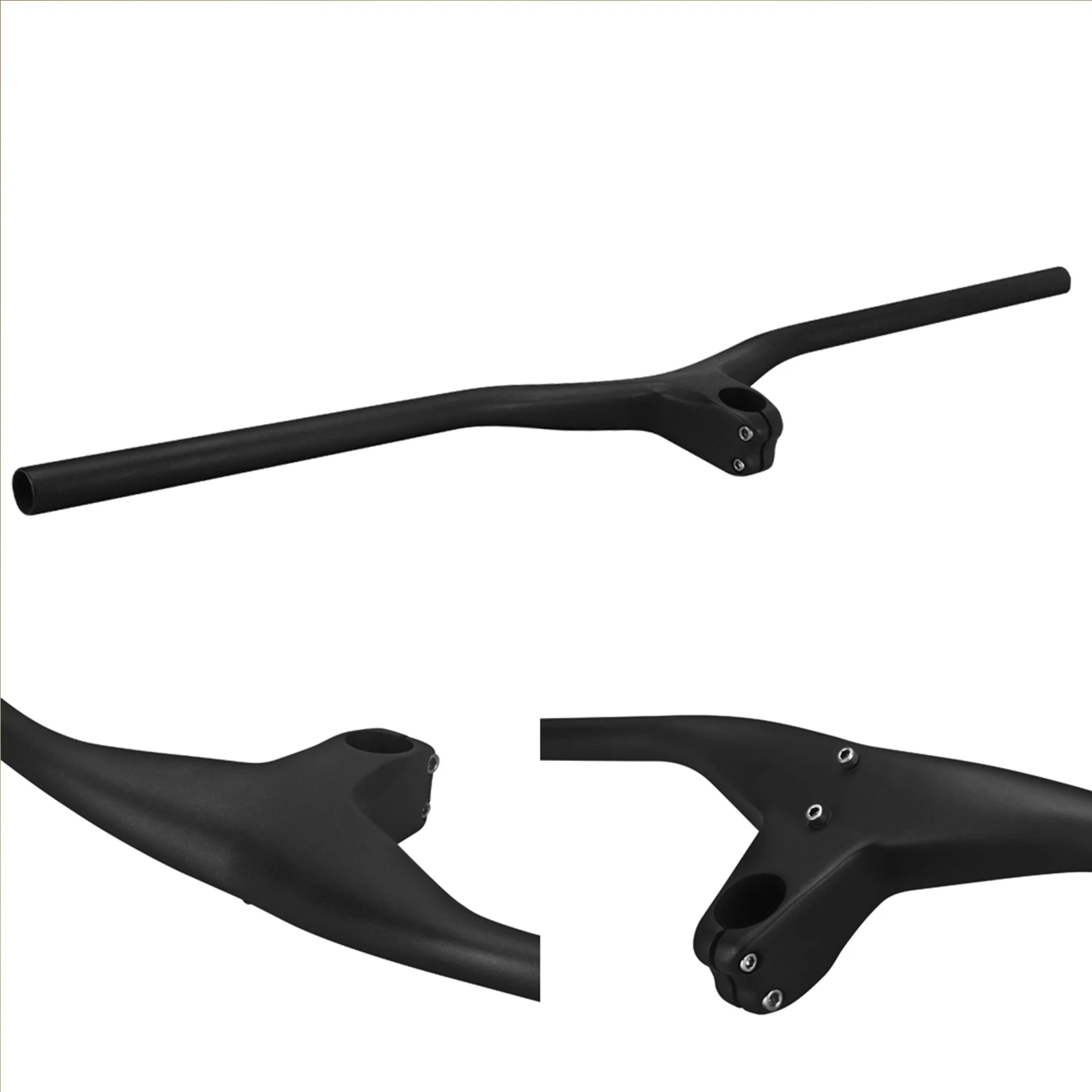 RXL SL MTB Carbon Integrierter Lenker und Vorbau 28,6mm-17 Grad 760/780/800mm Mountainbike-Lenker für Fahrrad MTB Lenker – Detail 3
