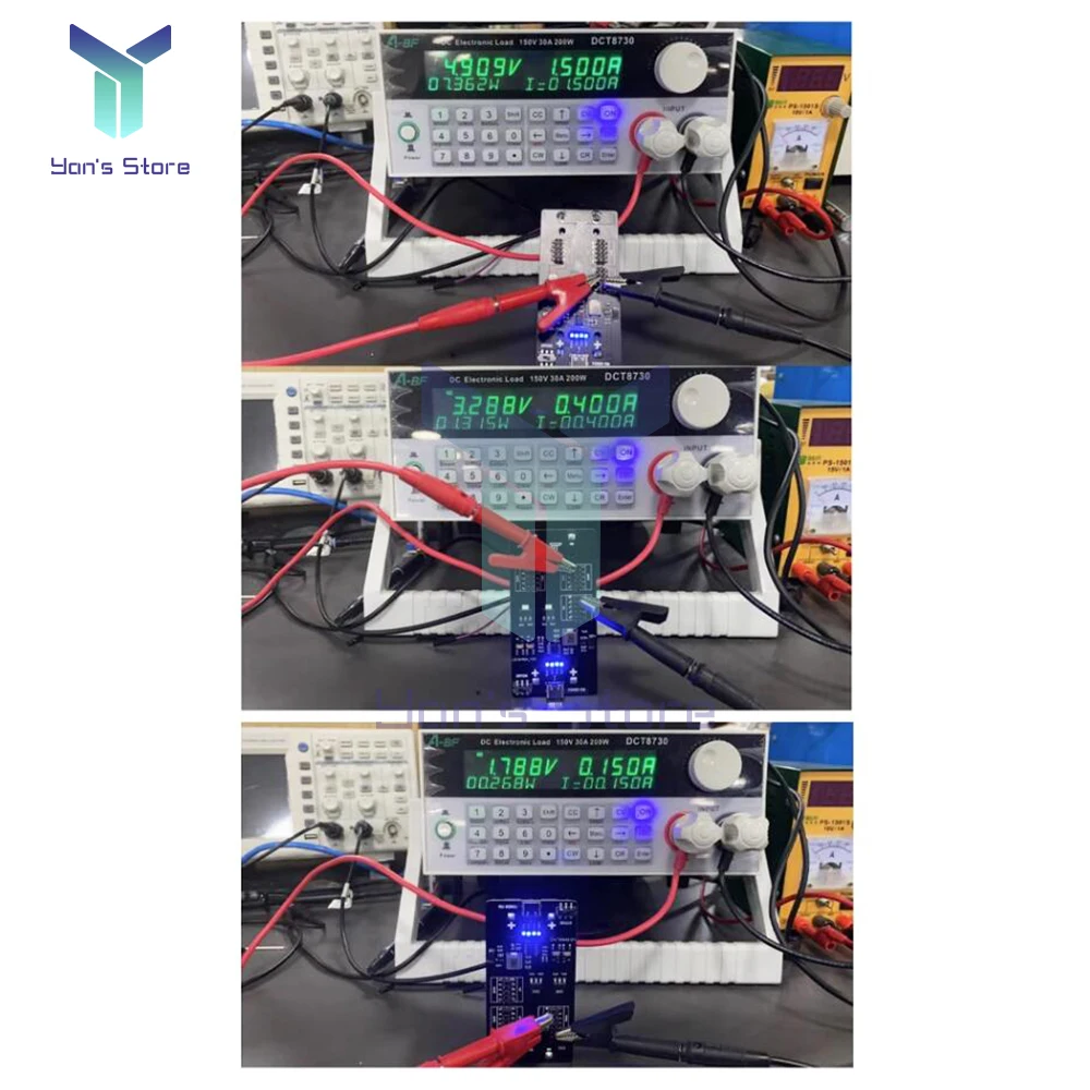 1/3Pcs Type-C Single-chip Uninterruptible Power Module 18650 Lithium Battery Charging and Discharging 1.8V 3.3V 5V MAX 1.5A