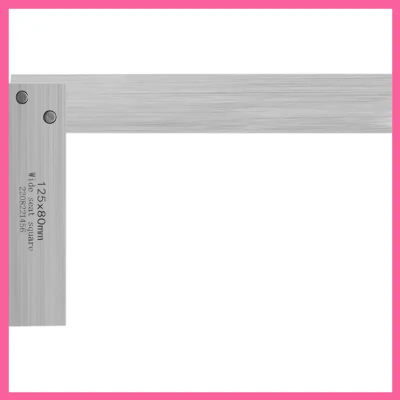 

HOT-Machinist Square Set,2Inch,3Inch,4Inch & 5Inch Squares Machinist Square Mechanical Engineer Square,Wide Base Square Tool