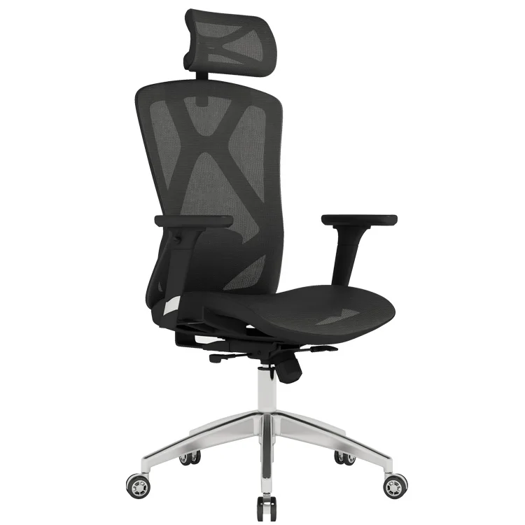 

office chair ergonomic black sillas ergonomic de oficina with 2D lumbar support office chair