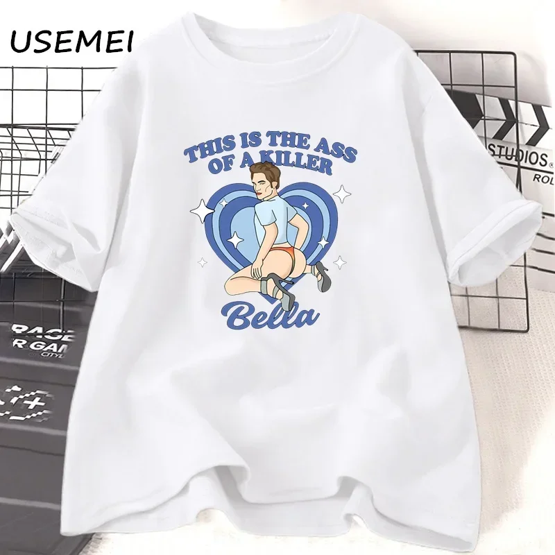 This Is The Ass of A Killer Bella T-Shirt DAMEN Twilight Meme Robert Pattinson Saga T-Shirt Team Edward T-Shirt DAMEN Kleidung