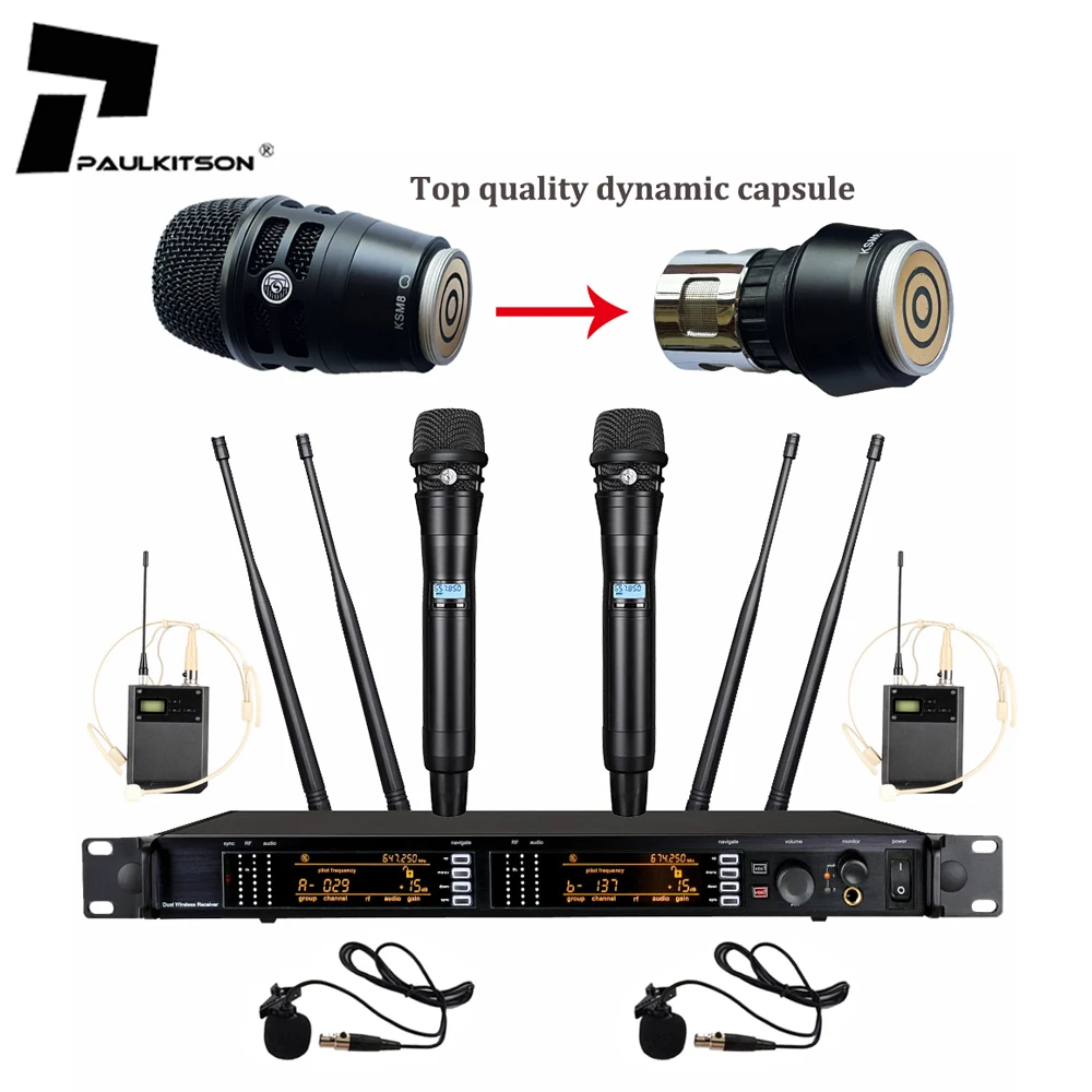 ATX400 Studio Microphone Recording Professional Wireless Microphone Professional System