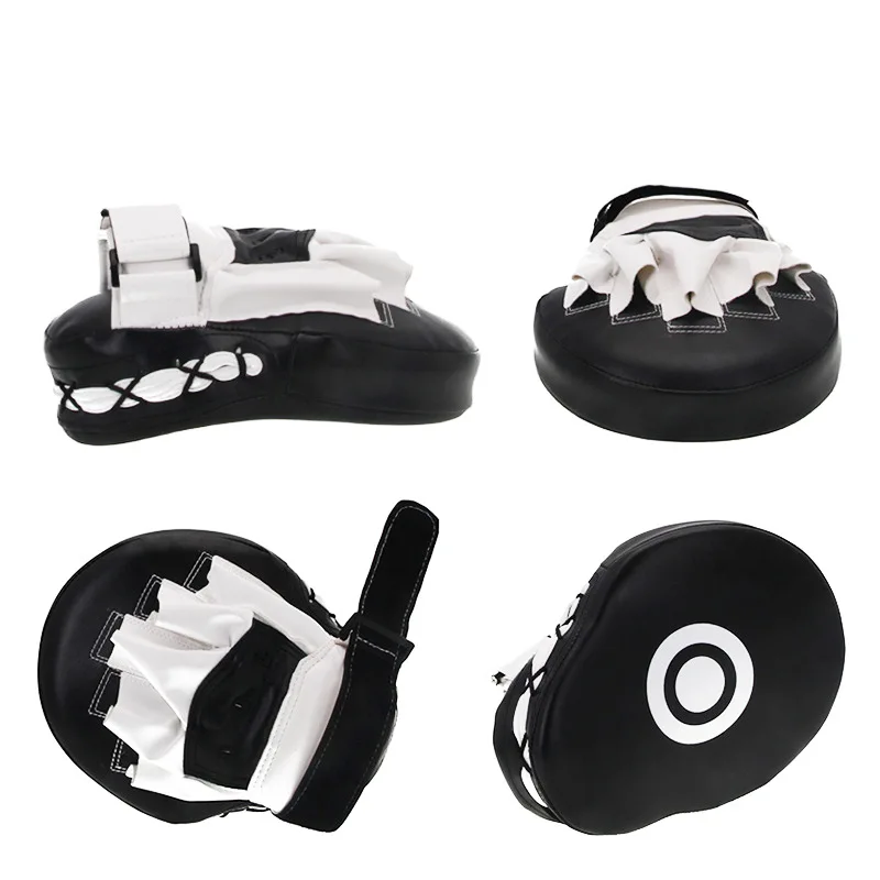 1/2 stücke Gebogene Boxsack Boxen Ausrüstung Fokus Boxsäcke Für Taekwondo Muay Thai Karate Erwachsene Kinder PU Ausbildung Pfoten Pads – Detail 5