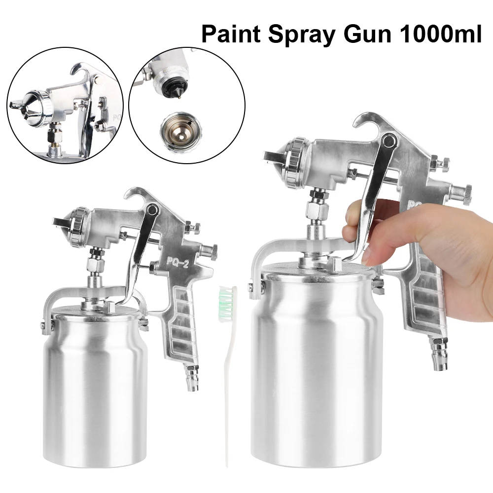 

HVLP Spray Paint Machine Handle Spray Tool With 2 MM Nozzle PQ-2 Pneumatic Sprayer