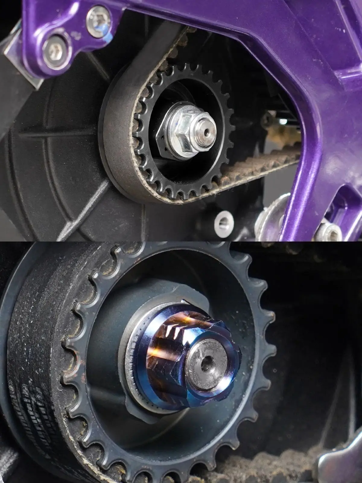 AliExpress NICECNC For Surron light bee X For Sur-ron Light Bee S Primary Pulley Primary Belt & Pulley Nut For Segway X160 X260 Electric Dirt Bike