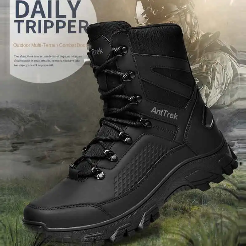 

High-top cross-country training delta desert boots mountaineering shoes hiking combat boots desert tactical shoes