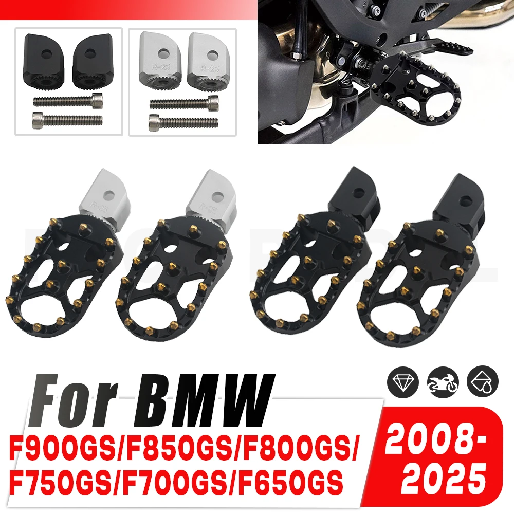 

Rotatable Footpegs For bmw f900gs adv F 900GS F650GS F 700GS F750 GS F 800GS F850 GS Motorcycle Accessories Rider Foot Peg Rests