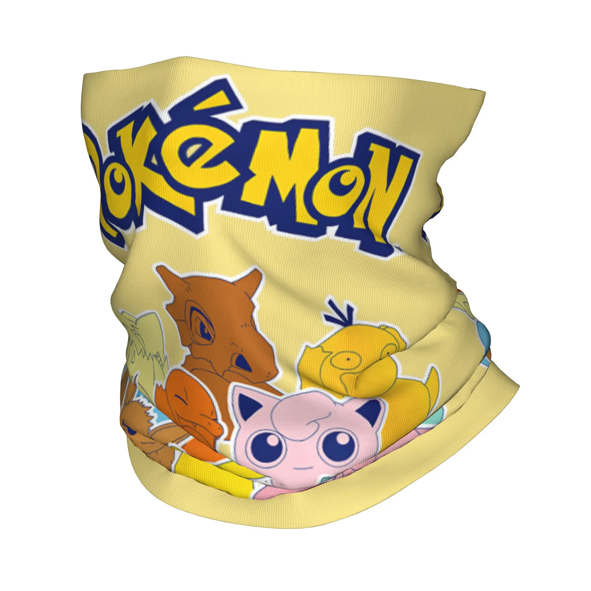 

Group Shot Gotta Catch Bandana Neck Gaiter Printed Poke-Mon Mask Scarf Multi-use Face Mask Cycling Unisex Adult Breathable