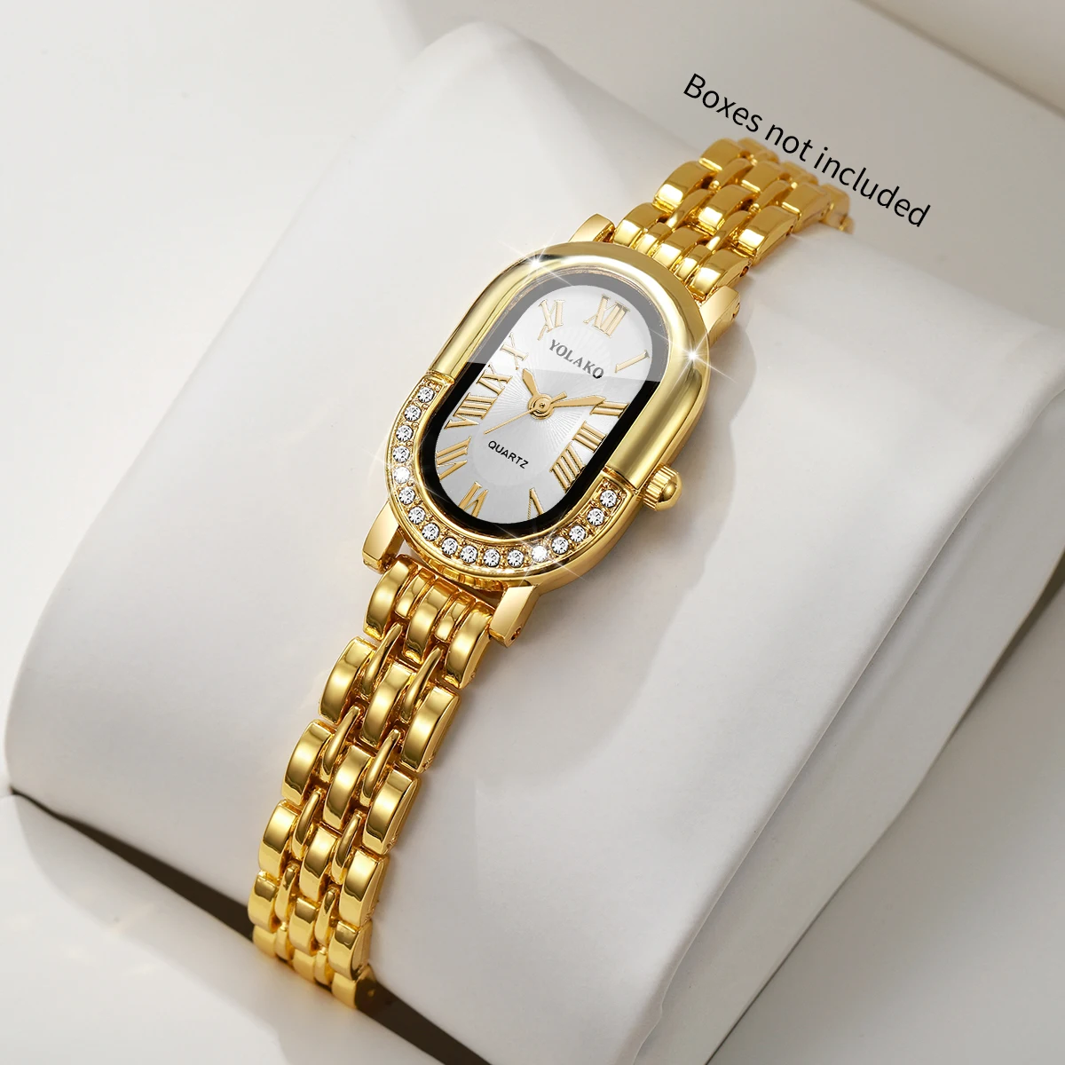 Fashion Roma Dial Women Watches Elegant Bracelet Strap Quartz Watch Relogio Feminino Girls Clock GiftWithout Box
