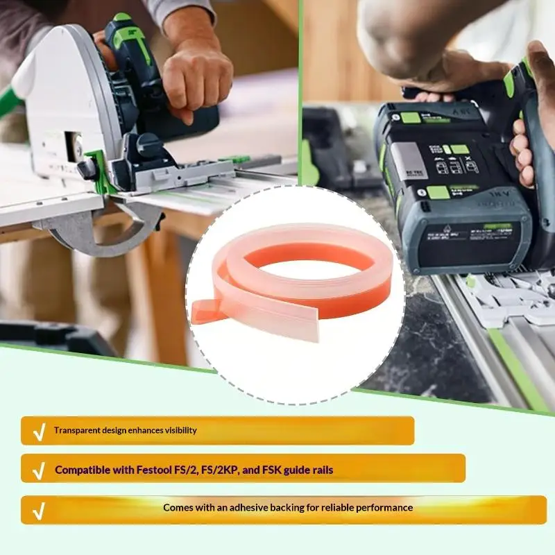 Self Adhesive Anti Splinter Replacement Strip User Friendly Circular Saw Edge Protector for Woodworking Beginners Hobbyists
