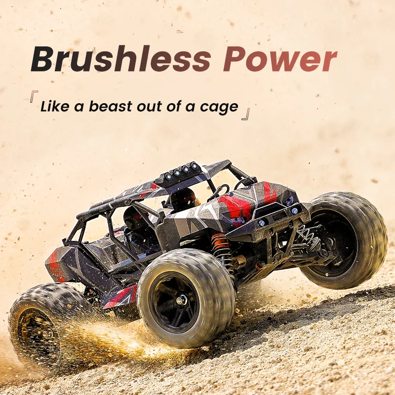 

Rc Car 1/14 Brushless Full Scale High Speed 4Wd Remote Control Professional Racing Vehicle 4X4 All Terrain Crawler Toys for Boys