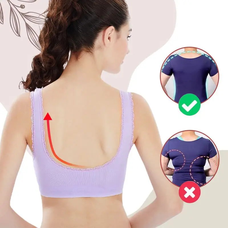 Sutiã esportivo de malha sem costura para mulheres, push up, fio livre, profundo em forma de U, tops acolchoados à prova de choque, push up, fitness, sutiã de ioga