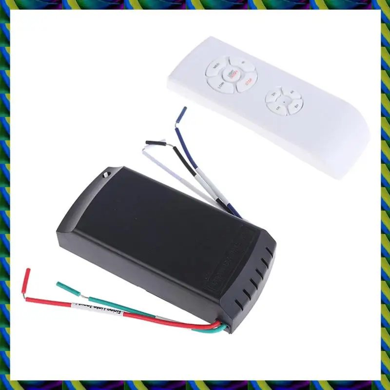 Ежедневно 110 220 В универсальный умный потолочный вентилятор лампа пульт дистанционного управления вентиляторы переключатель света портативный противоскользящий приемник для дома