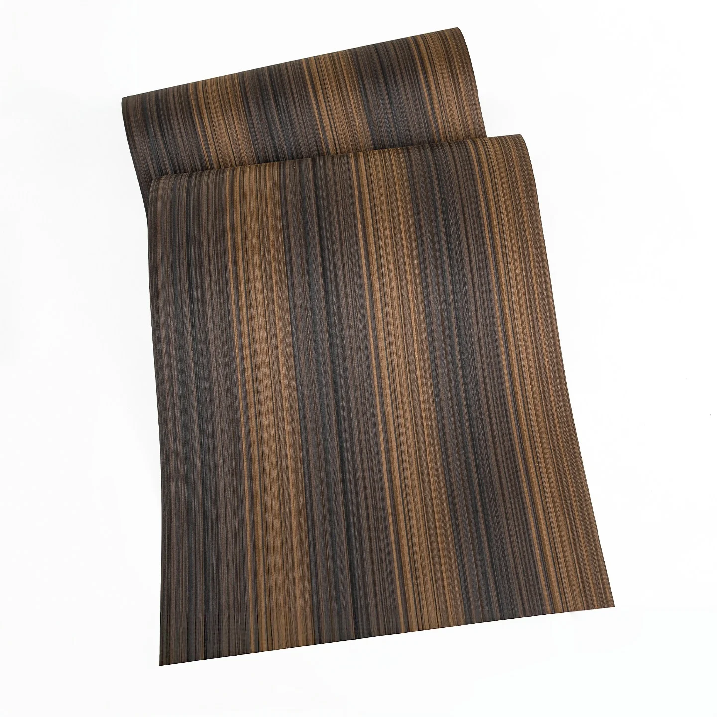 Smoked Eucalyptus Tech Veneer, 0.3mm, 250x58cm, For Watch Box & Decorative Painting Backing.(Backing Non-woven Fabric)