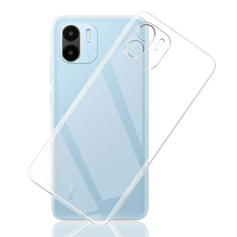 For Xiaomi Redmi A2 Clear Case 2023 Silicone Soft TPU Cover For Redmi A2 Phone Case For Redmi A2 Plus A1 Clear Ultra Thin Bumper