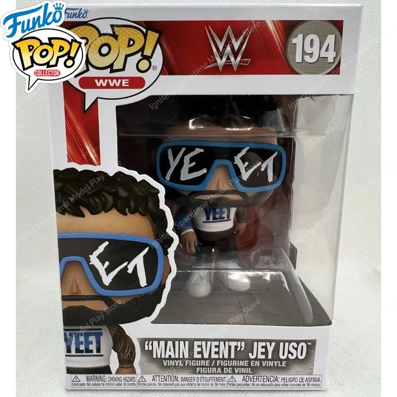 Funko Pop WWE John Cena Jey Uso Rhea Ripley #193 #194 #203 #211 Collectible Vinyl Figure Ornament For Hobby Collectors