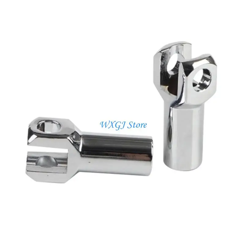 

37JE High Strength Alloy Foot Peg Holders Stand Rust Resistant Coating For Longevity