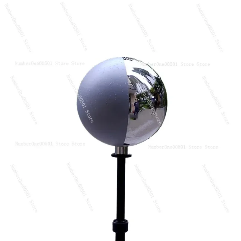 20cm 12.6cm 25cm VFX HDRI Ball Movie Shoot Grey Chrome Profession Camera Reflector Photographic Props Set Stainless Steel Ball