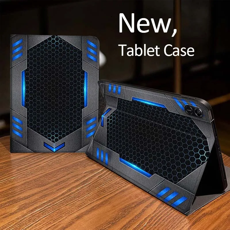 نمط معدني مضيء لـ MediaPad MatePad Air SE Pro M6 M5 M2 T10s T5 10 11 12.6 11.5 12X10.8 بوصة 10.1 حافظة كمبيوتر لوحي