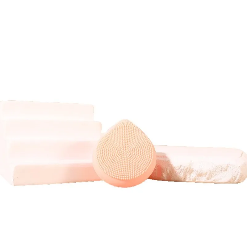 1Pc Silikon Gesichts Reinigung Pinsel Gesicht Tiefe Poren Hautpflege Peeling Reiniger Massage Mini Weichen Saugnapf Sauber Peeling werkzeug