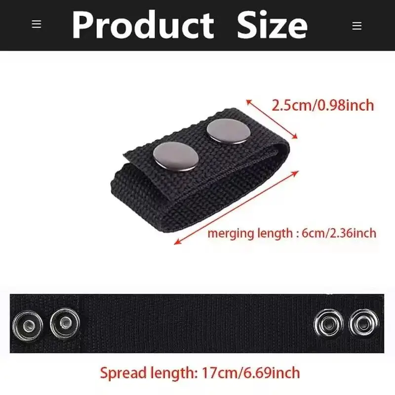 Cintura tattica multifunzionale Doppia fibbia in nylon Cinture portatili Attrezzatura accessoria Accessorio per sport all'aria aperta Fibbia fissa