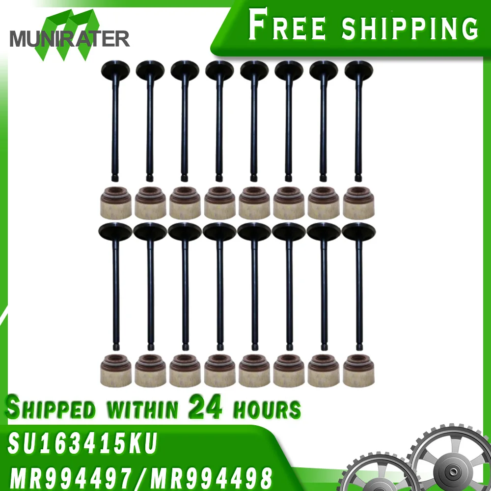 

For MITSUBISHI ECLIPSE 2.4 SOHC 4G69 2006-2012 MR994497 Intake Exhaust Engine Valves