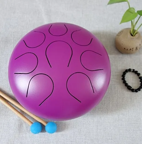 Steel Tongue Percussion Drum for Chakra Healing Musical Instrument Sound Bath Drum