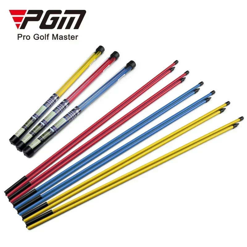 Pgm 2pcs אימון גולף מחוון מקל putter עזר מאמן גולף יישור מקל לשים כיוון מחוון jzq024
