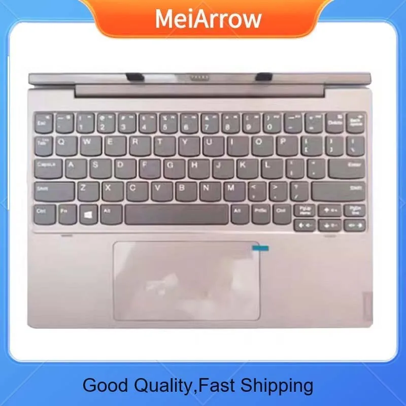 Imagem -01 - Capa Base Superior do Teclado para Tablet Lenovo pc Palmrest Marrom em 10.1 D330 D335 D33010igm D335-10igm N4000 N5000 Novo capa base superior do teclado para tablet lenovo pc palmrest marrom em 101 d330 d335 d33010igm d335 10igm n4000 n5000 novo 01