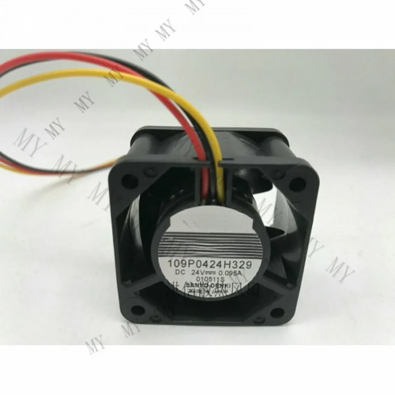 

TT 1pcs for San Ace 40 109P0424H329 24V 0.095A 4028 equipment inverter fan