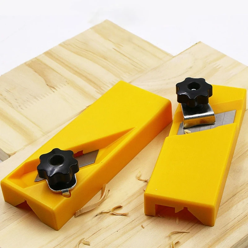 Plasterboard Planer Cutting Chamfer Surform File Filer Tool 45 Degree Corner Planer Yellow