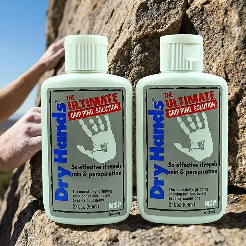 59 ml flüssiges Magnesiumpulver, rutschfeste Trockenhandflüssigkeit, Trockenhandkreide, flüssiges Magnesia für Griffigkeit beim Bouldern, Gymnastik und Klettern