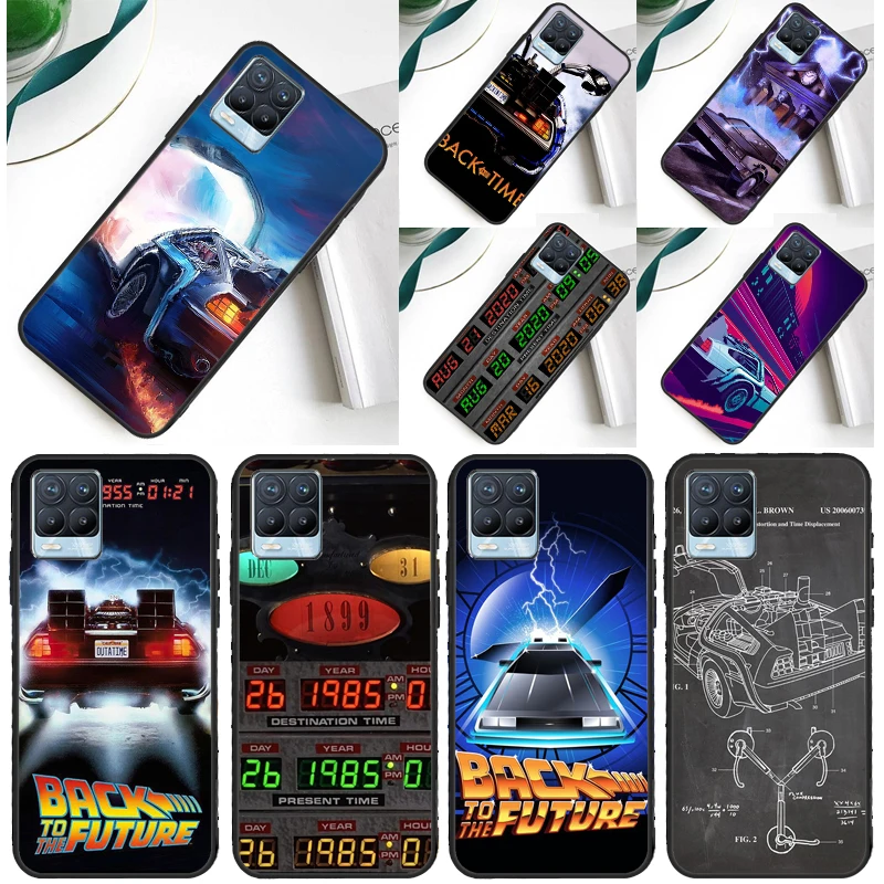 Back To The Future Time Machine dla OnePlus 11 10 Pro 10T Nord CE 2 Lite Realme C55 C35 C33 C31 C30 C21Y GT Neo 5 3 2T Case