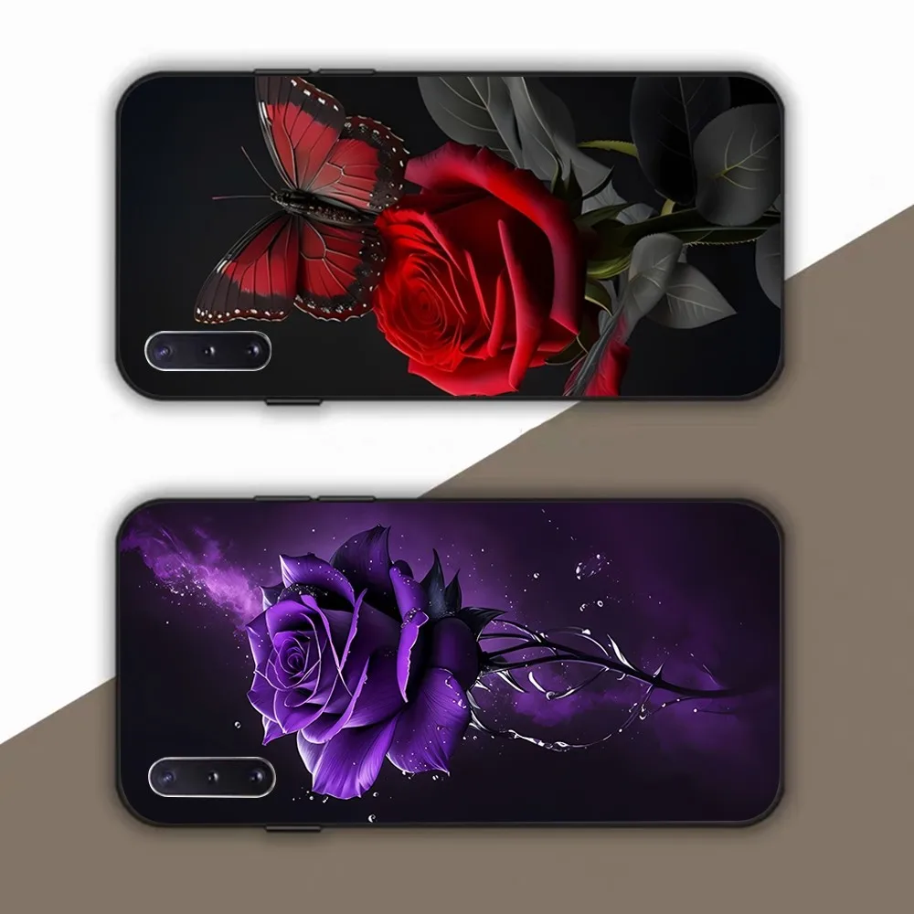 Roses Flower Rose Phone Case For Samsung Note 8 9 10 20 Pro Plus Lite M 10 11 20 30 21 31 51 A 21 22 42 02 03