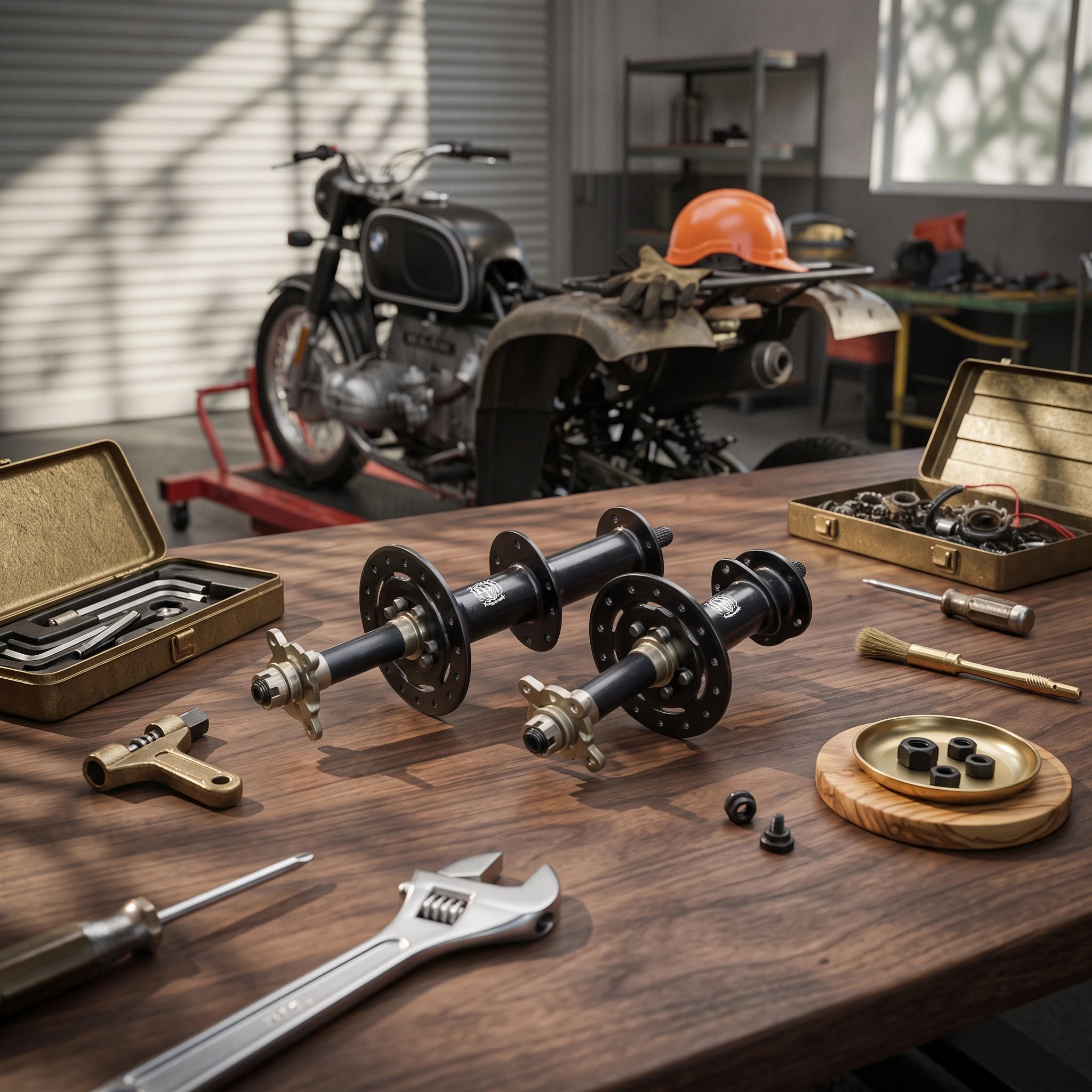 heavy-duty-axle-shafts-with-flanges-black-splined-bolt-on-set-for-electric-four-wheel-buggy-custom-build
